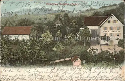 Buehl Baden Gasthaus zum Einsiedelhof / Buehl /Rastatt LKR