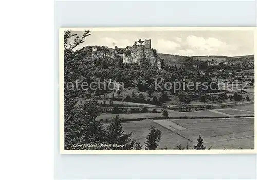 Fraenkische Schweiz Ruine Neideck Kat. Pottenstein