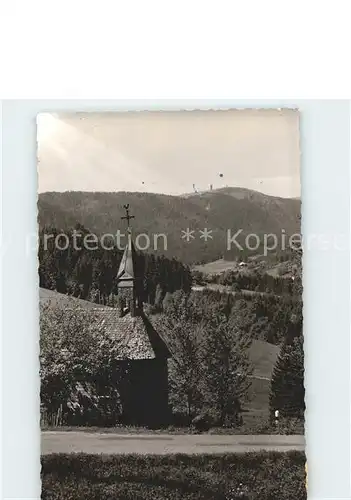 Feldberg Schwarzwald Kirche Kat. Feldberg (Schwarzwald)