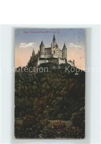 Burg Hohenzollern  Kat. Bisingen