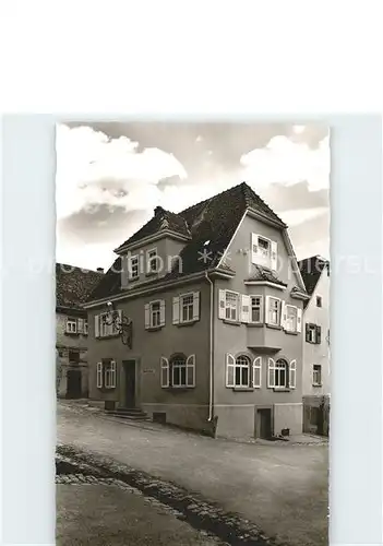 Neuenstadt Kocher Wohnhaus Kat. Neuenstadt am Kocher