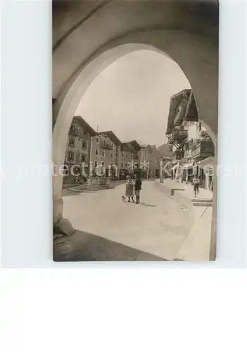 Berchtesgaden Marktplatz Kat. Berchtesgaden