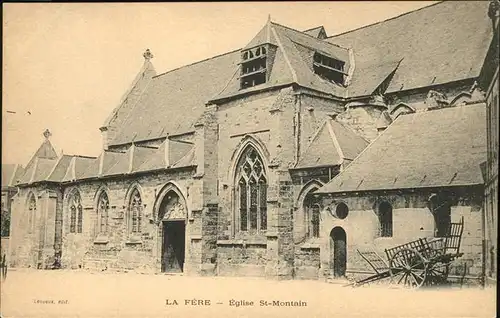 La Fere Aisne Eglise St Montain / La Fere /Arrond. de Laon