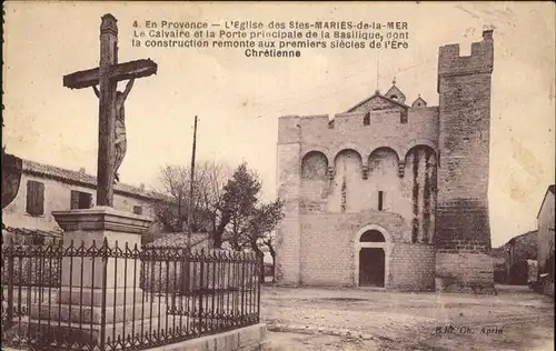 Saintes-Maries-de-la-Mer  Basilique Kreuz /  /