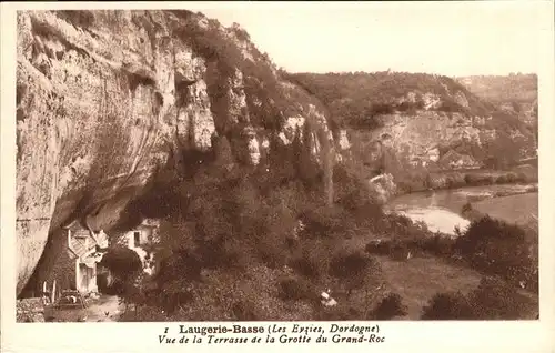 Les Eyzies-de-Tayac-Sireuil Grotte du Grand Roc / Les Eyzies-de-Tayac-Sireuil /Arrond. de Sarlat-la-Caneda
