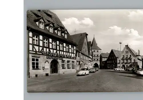 Lauf Pegnitz Gasthof Wilder Mann / Lauf (Pegnitz) /Nuernberger Land LKR