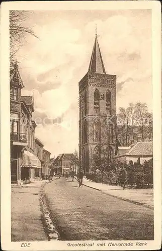 Ede Netherlands Grootestraat Kerk Kat. Ede