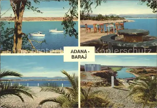 Adana Baraj Damm Teilansichten Yacht  Kat. Adana
