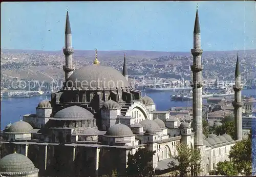 Istanbul Constantinopel Sueleymaniye Mosque Golden Horn / Istanbul /