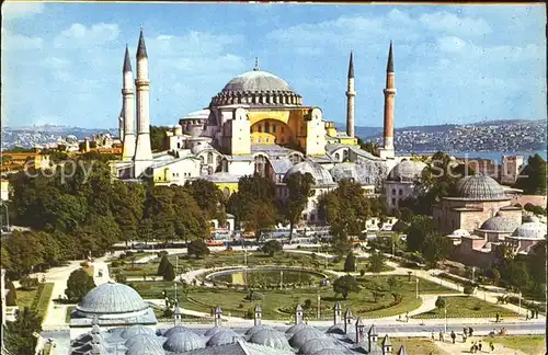 Istanbul Constantinopel Sultanahmet Park St. Sophia Museum / Istanbul /