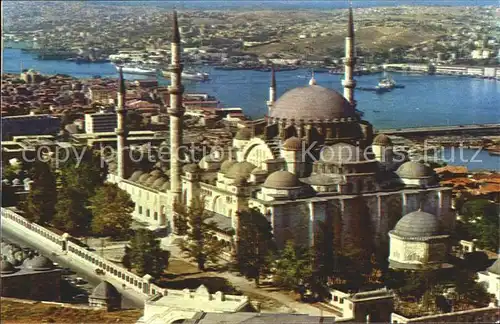 Istanbul Constantinopel Blaue Moschee Golden Horn / Istanbul /