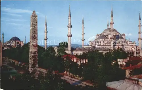 Istanbul Constantinopel St. Sophia Blue Mosque / Istanbul /