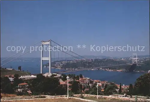 Istanbul Constantinopel Bosporus-Bruecke / Istanbul /