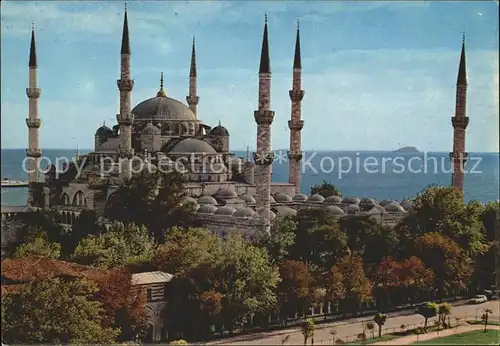 Istanbul Constantinopel Blaue Moschee Sultanahmet Camii / Istanbul /