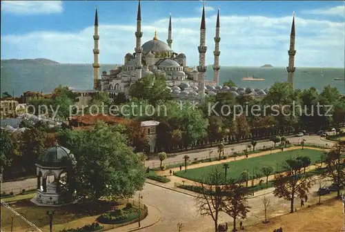 Istanbul Constantinopel Blaue Mosche Kaiser Wilhelm II / Istanbul /