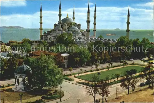 Istanbul Constantinopel Blaue Moschee Kaiser Wilhelm II / Istanbul /