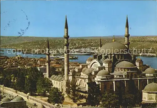 Istanbul Constantinopel Sueleymaniye Golden Horn / Istanbul /