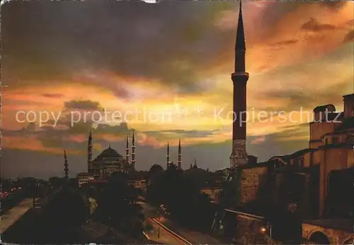 Istanbul Constantinopel St. Sophia Blaue Moschee / Istanbul /