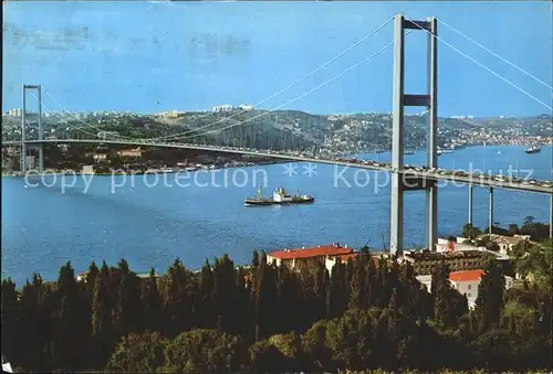 Istanbul Constantinopel Bosporus-Bruecke / Istanbul /