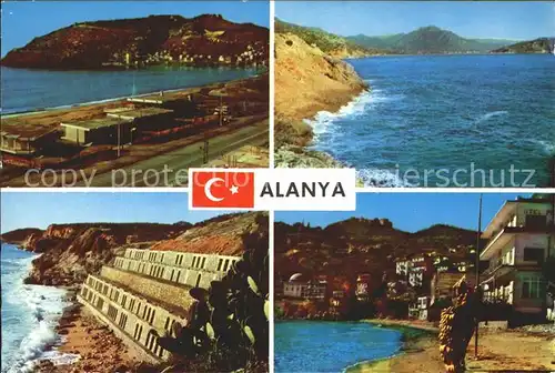 Alanya Teilansichten Strand Banane  Kat. Alanya