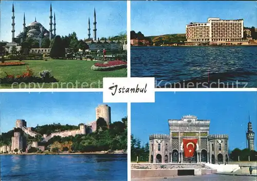 Istanbul Constantinopel Sultan Ahmet Moschee Hotel Tarabya Burg Rumelihsar Universitaet / Istanbul /