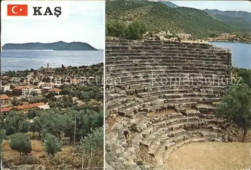 Antalya Kas Theater Teiansicht Kat. Antalya