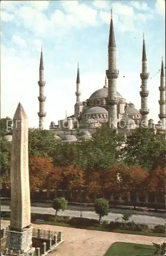 Istanbul Constantinopel Obelisk Aegyptien Blaue Moschee / Istanbul /