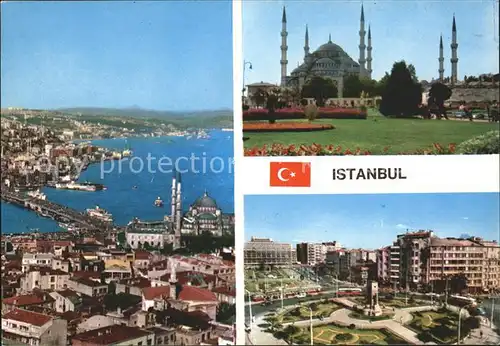 Istanbul Constantinopel Teilansichten Moschee  / Istanbul /