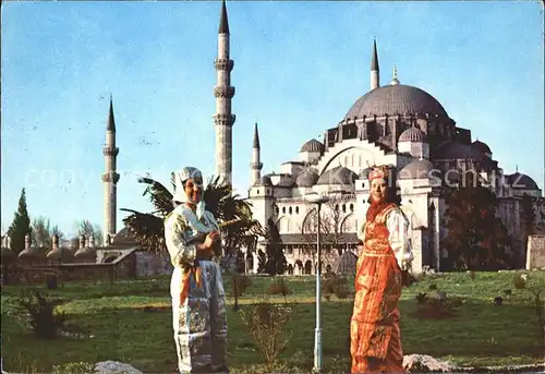 Istanbul Constantinopel Moschee Nationaltracht / Istanbul /