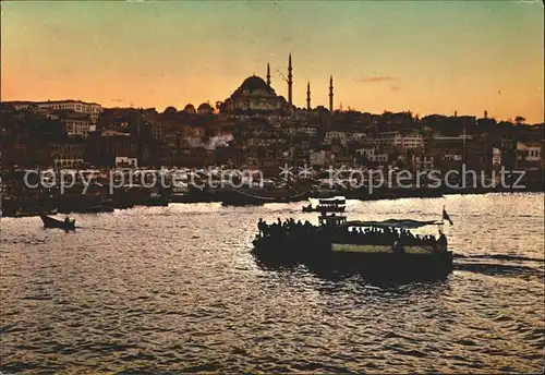 Istanbul Constantinopel Golden Horn Suleiman Magnificent  / Istanbul /