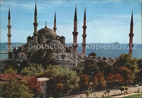 Istanbul Constantinopel Blaue Mosche / Istanbul /