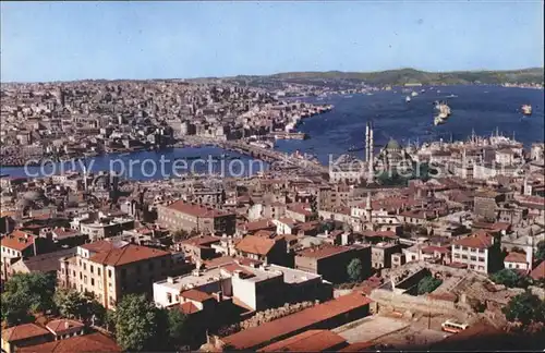 Istanbul Constantinopel Teilansicht / Istanbul /
