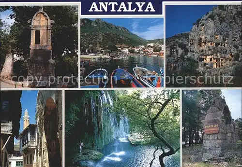 Antalya Kas Kalkan Myra Kursunlu Phaselis Kat. Antalya