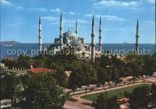 Istanbul Constantinopel Sultanahmet Moschee / Istanbul /