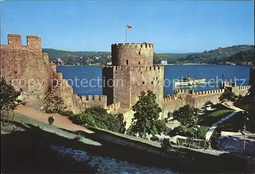 Istanbul Constantinopel Burg Rumeli Dampfer / Istanbul /