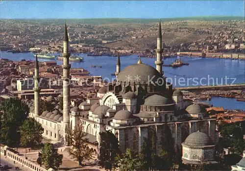 Istanbul Constantinopel Sueleymaniye Moschee Golden Horn / Istanbul /