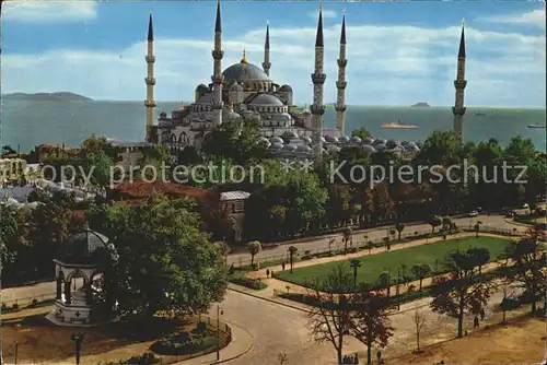 Istanbul Constantinopel Blaue Moschee / Istanbul /