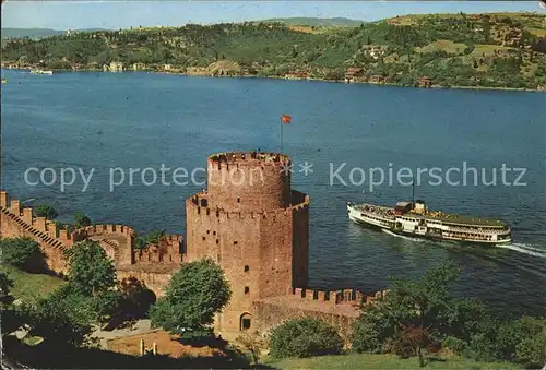 Istanbul Constantinopel Rumelihisar Bosphorus Dampfer / Istanbul /