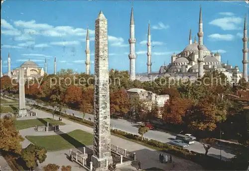 Istanbul Constantinopel Hippodrom Blaue Moschee / Istanbul /