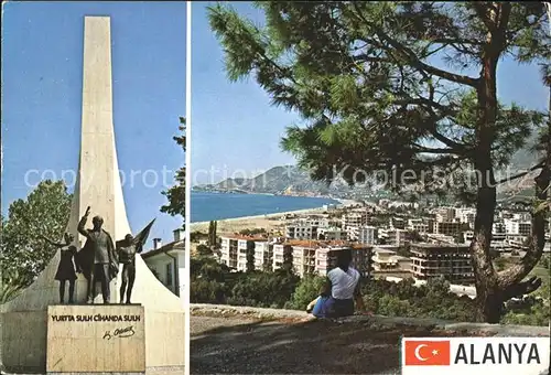 Alanya Atatuerk Denkmal Teilansicht Kat. Alanya