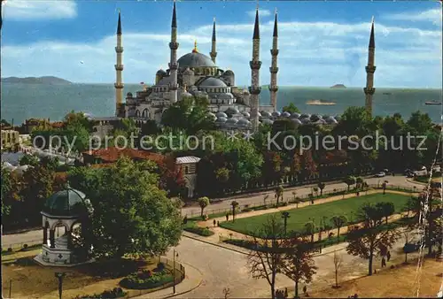 Istanbul Constantinopel Blaue Moschee Kaiser Wilhelm II / Istanbul /