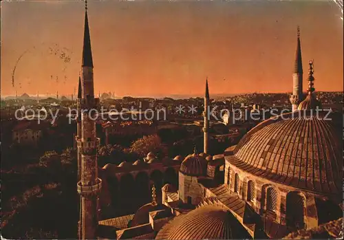 Istanbul Constantinopel Sultan Ahmet Camiinden  / Istanbul /
