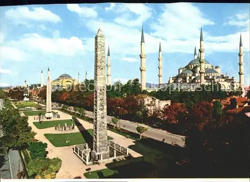 Istanbul Constantinopel St. Sophia Sultan Ahmet Mosque / Istanbul /