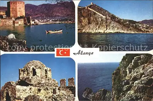 Alanya Burg Boot Ruine  Kat. Alanya