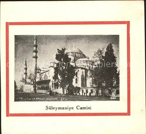 Istanbul Constantinopel Sueleymeniye Camisi / Istanbul /