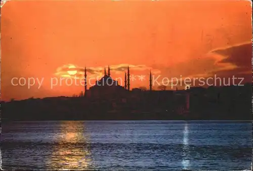 Istanbul Constantinopel Blaue Moschee / Istanbul /