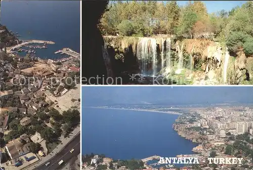 Antalya Wasserfall Fliegeraufnahme  Kat. Antalya