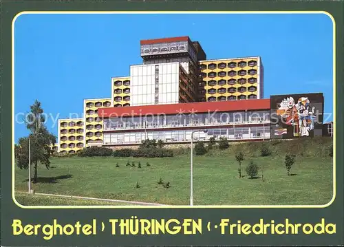 Friedrichroda Berghotel Thueringen Kat. Friedrichroda