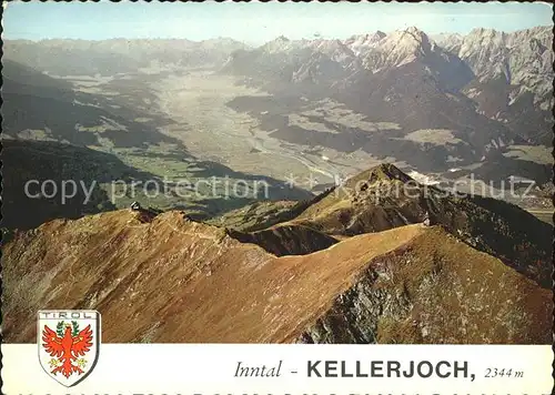 Kellerjoch Inntal Fliegeraufnahme Kat. Schwaz