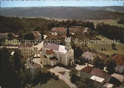 Maria Schmolln Wallfahrtskirche Fliegeraufnahme Kat. Maria Schmolln